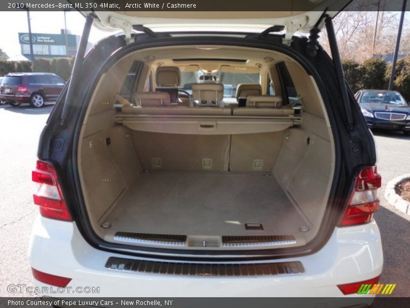 Arctic White / Cashmere 2010 Mercedes-Benz ML 350 4Matic