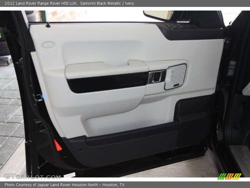 Santorini Black Metallic / Ivory 2012 Land Rover Range Rover HSE LUX