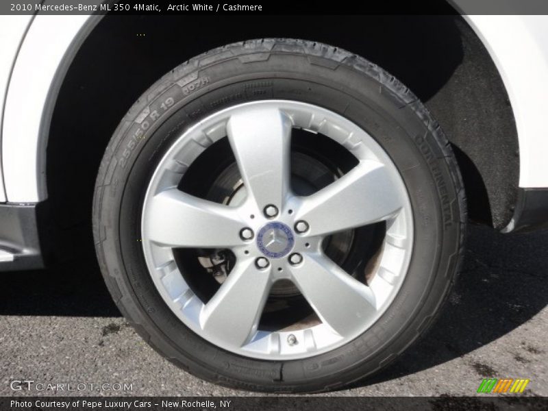 Arctic White / Cashmere 2010 Mercedes-Benz ML 350 4Matic