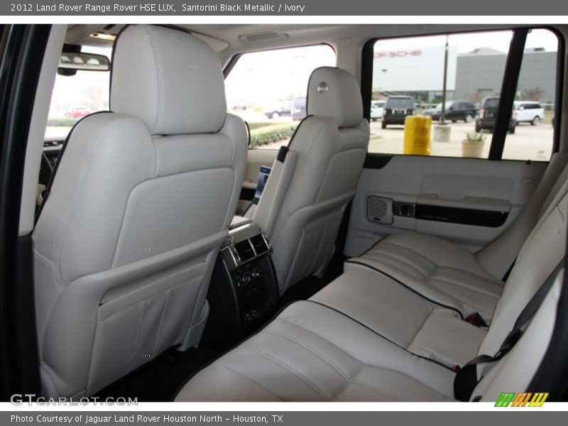 Santorini Black Metallic / Ivory 2012 Land Rover Range Rover HSE LUX