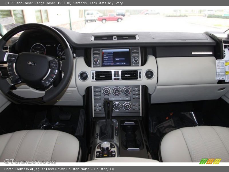 Santorini Black Metallic / Ivory 2012 Land Rover Range Rover HSE LUX