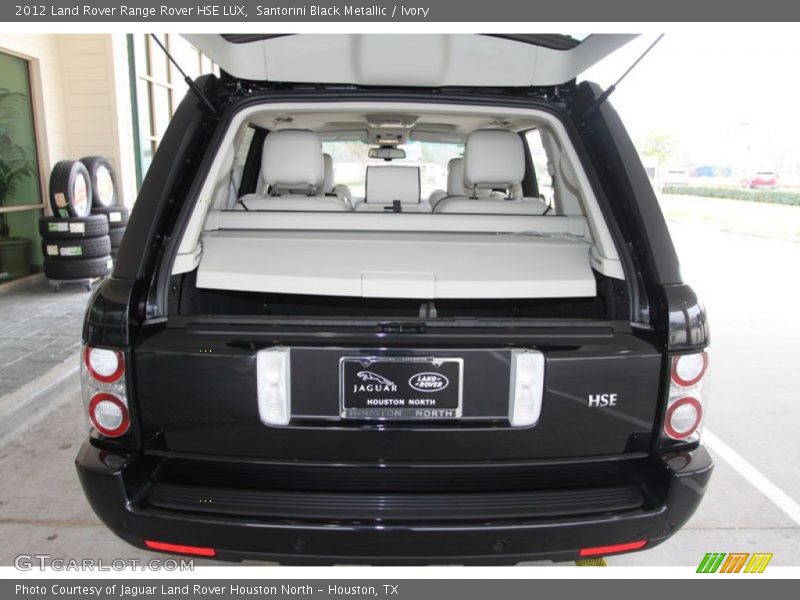 Santorini Black Metallic / Ivory 2012 Land Rover Range Rover HSE LUX