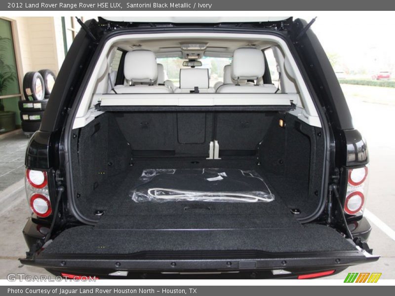 Santorini Black Metallic / Ivory 2012 Land Rover Range Rover HSE LUX