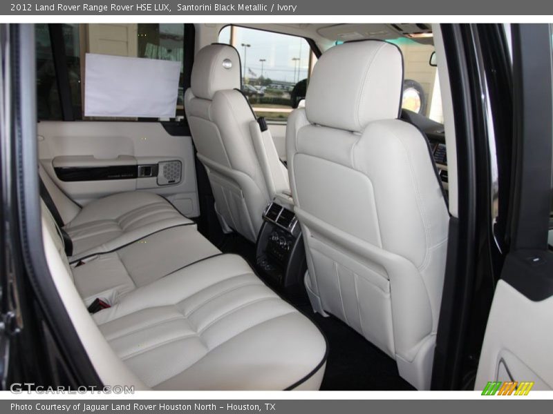 Santorini Black Metallic / Ivory 2012 Land Rover Range Rover HSE LUX