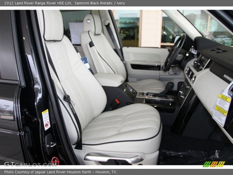 Santorini Black Metallic / Ivory 2012 Land Rover Range Rover HSE LUX
