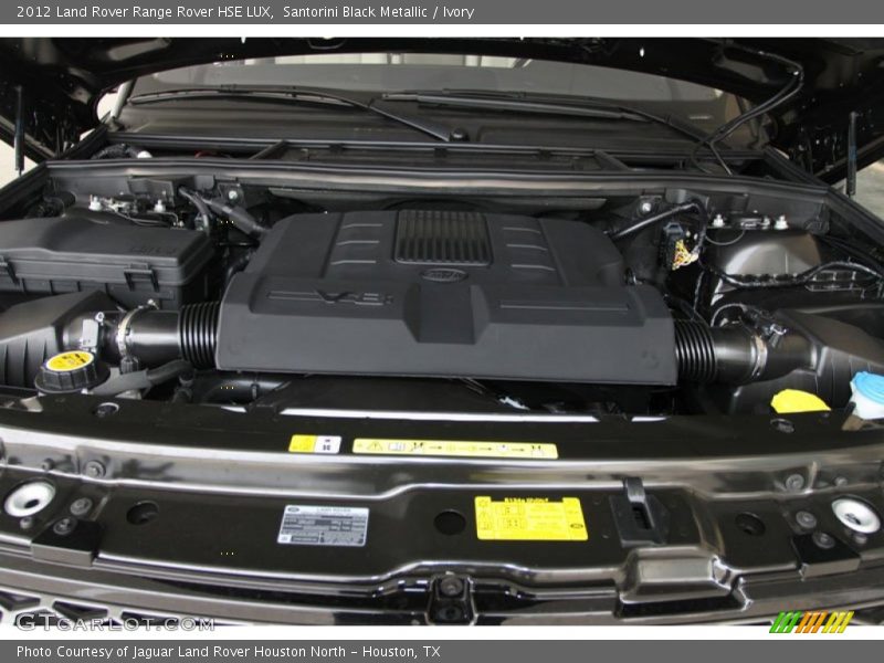 Santorini Black Metallic / Ivory 2012 Land Rover Range Rover HSE LUX