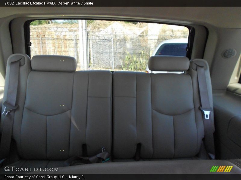 Aspen White / Shale 2002 Cadillac Escalade AWD