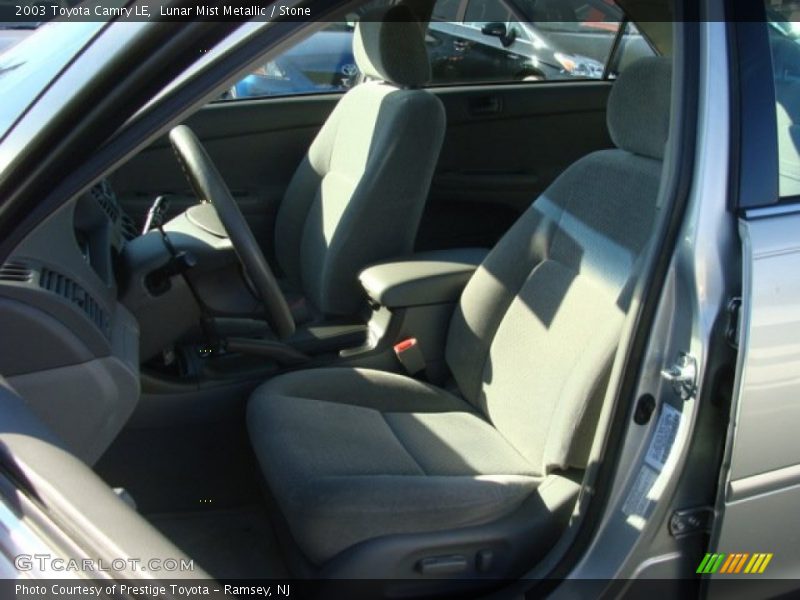 Lunar Mist Metallic / Stone 2003 Toyota Camry LE