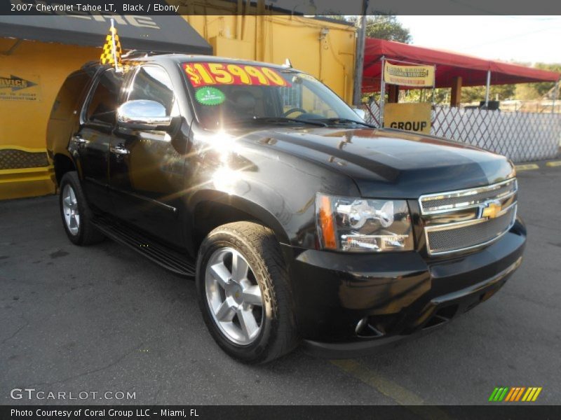 Black / Ebony 2007 Chevrolet Tahoe LT