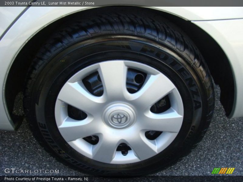 Lunar Mist Metallic / Stone 2003 Toyota Camry LE