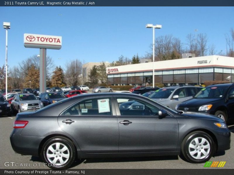 Magnetic Gray Metallic / Ash 2011 Toyota Camry LE