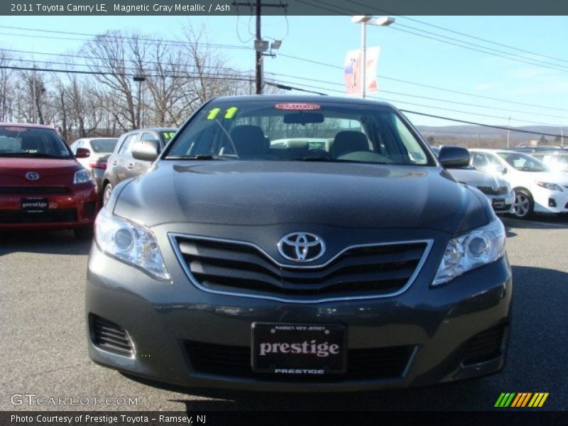 Magnetic Gray Metallic / Ash 2011 Toyota Camry LE