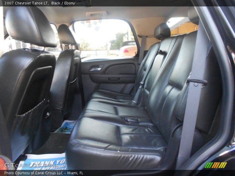 Black / Ebony 2007 Chevrolet Tahoe LT