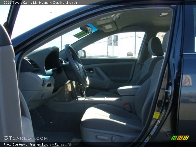 Magnetic Gray Metallic / Ash 2011 Toyota Camry LE
