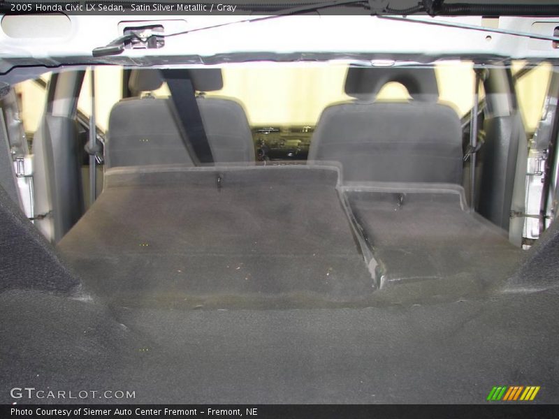 Satin Silver Metallic / Gray 2005 Honda Civic LX Sedan