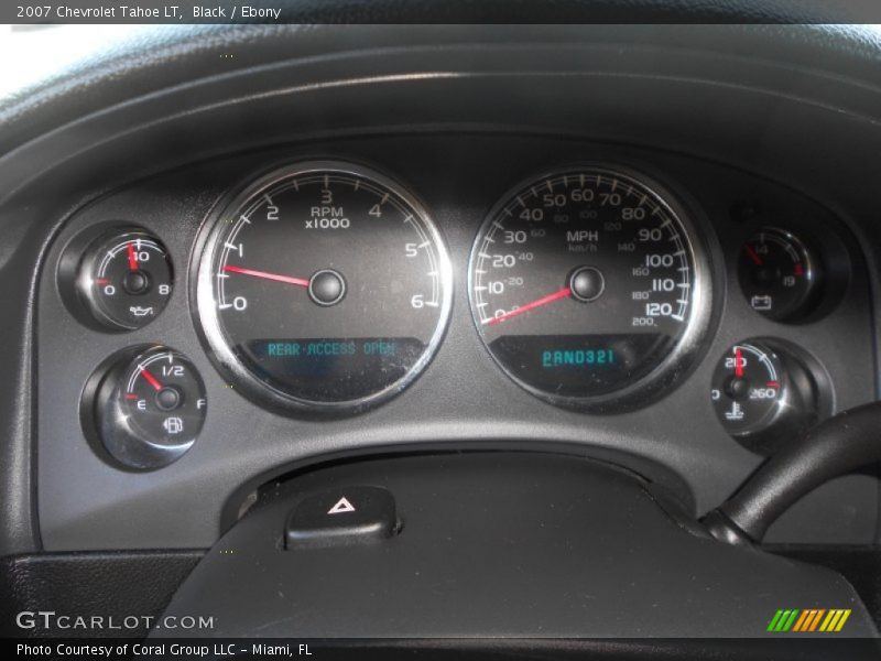 Black / Ebony 2007 Chevrolet Tahoe LT