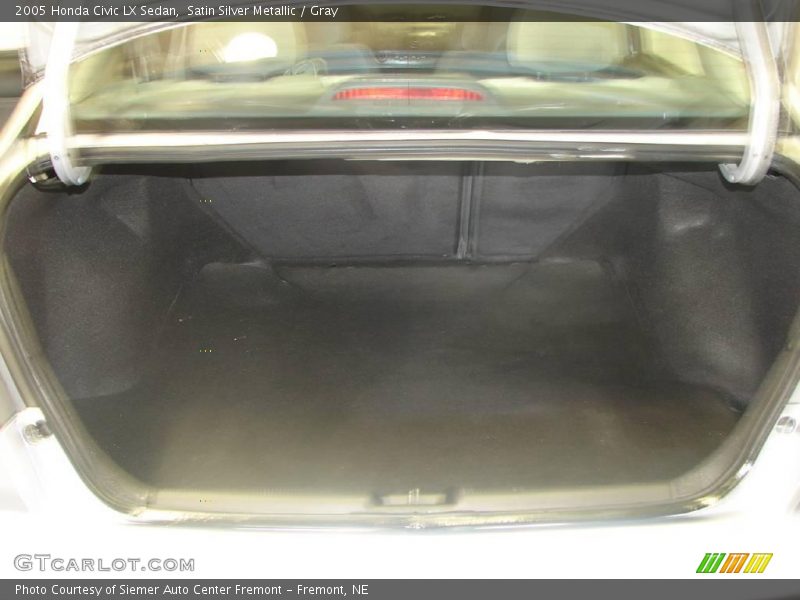 Satin Silver Metallic / Gray 2005 Honda Civic LX Sedan