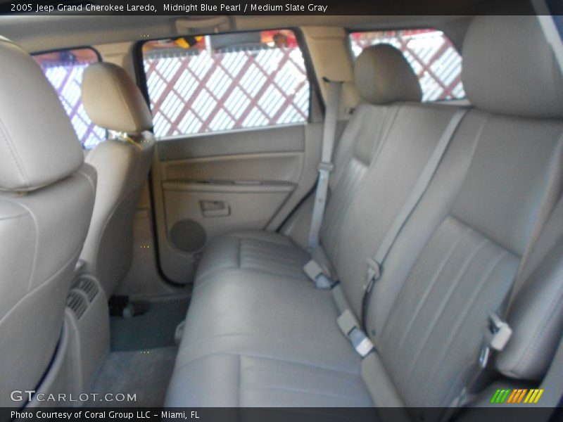 Midnight Blue Pearl / Medium Slate Gray 2005 Jeep Grand Cherokee Laredo