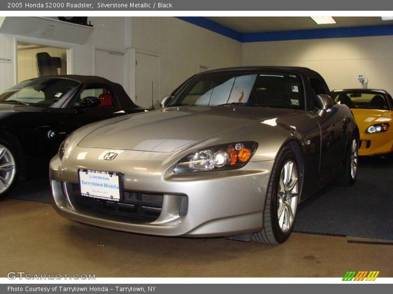 Silverstone Metallic / Black 2005 Honda S2000 Roadster