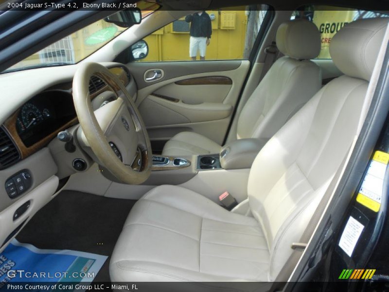  2004 S-Type 4.2 Sand Interior