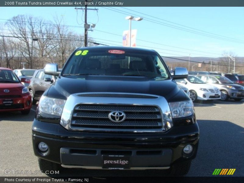 Black / Graphite Gray 2008 Toyota Tundra Limited CrewMax 4x4