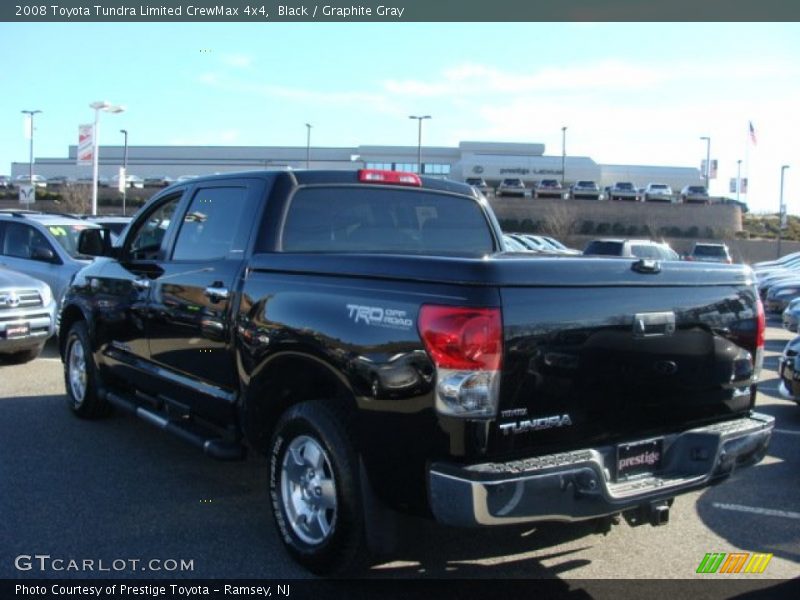 Black / Graphite Gray 2008 Toyota Tundra Limited CrewMax 4x4