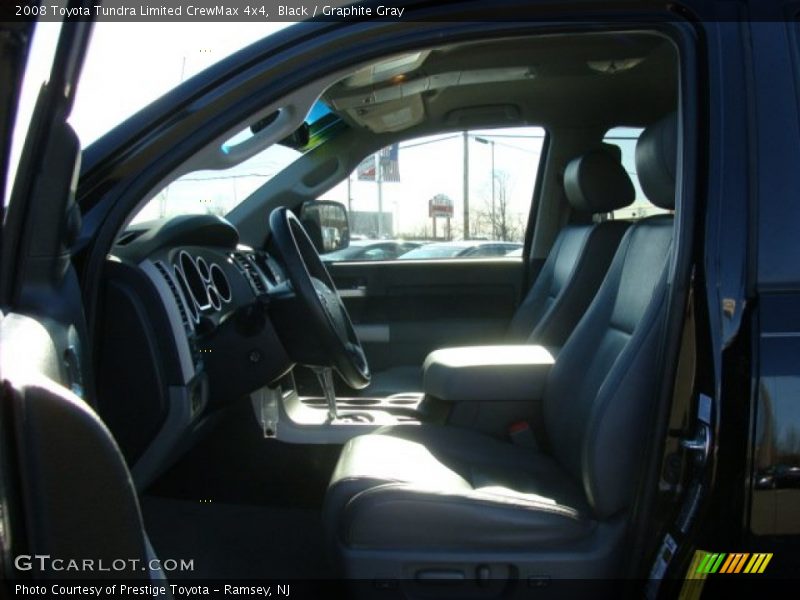 Black / Graphite Gray 2008 Toyota Tundra Limited CrewMax 4x4