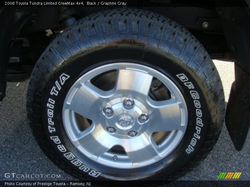 Black / Graphite Gray 2008 Toyota Tundra Limited CrewMax 4x4