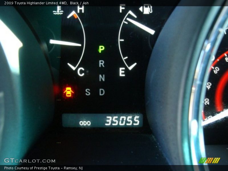 Black / Ash 2009 Toyota Highlander Limited 4WD