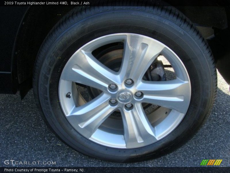 Black / Ash 2009 Toyota Highlander Limited 4WD