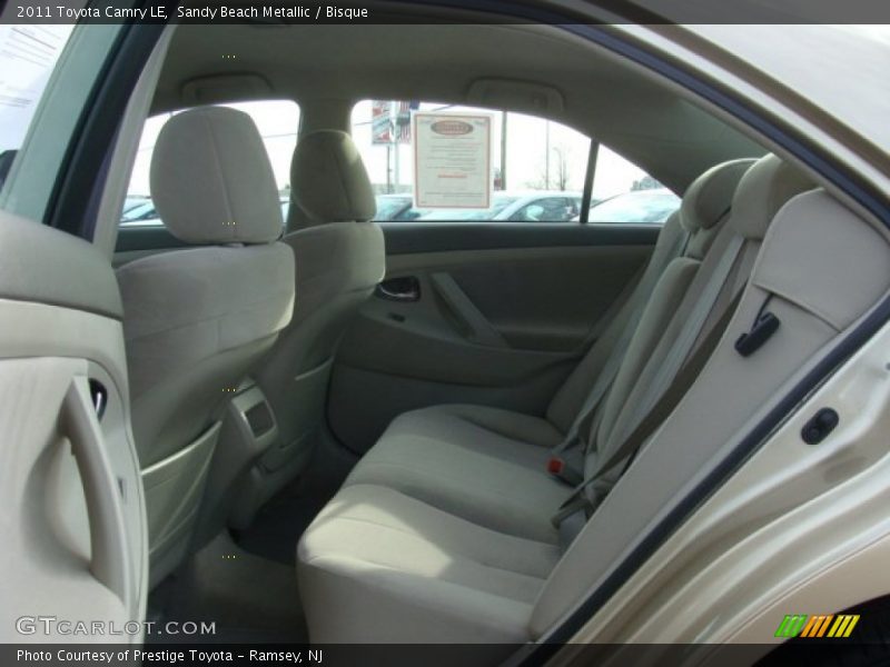 Sandy Beach Metallic / Bisque 2011 Toyota Camry LE
