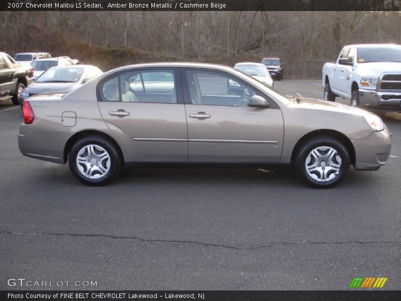  2007 Malibu LS Sedan Amber Bronze Metallic