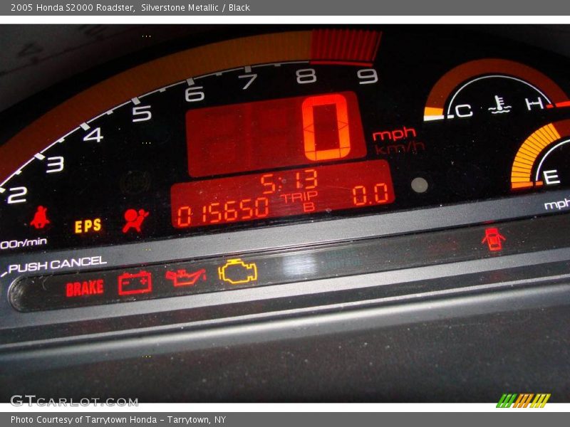 Silverstone Metallic / Black 2005 Honda S2000 Roadster