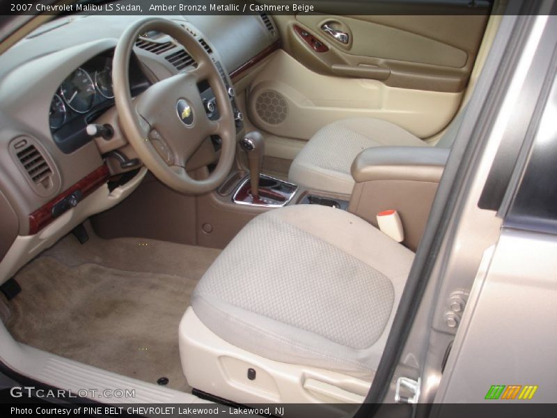 2007 Malibu LS Sedan Cashmere Beige Interior