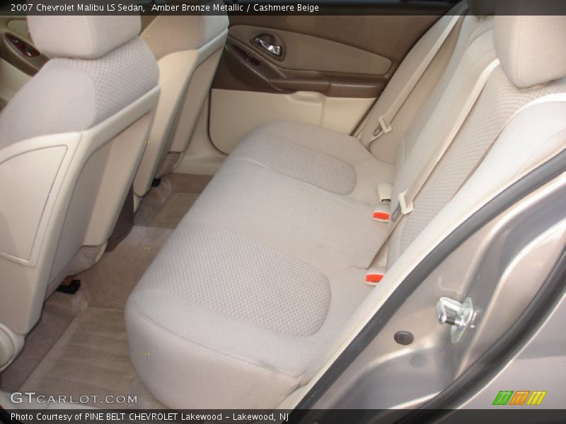  2007 Malibu LS Sedan Cashmere Beige Interior