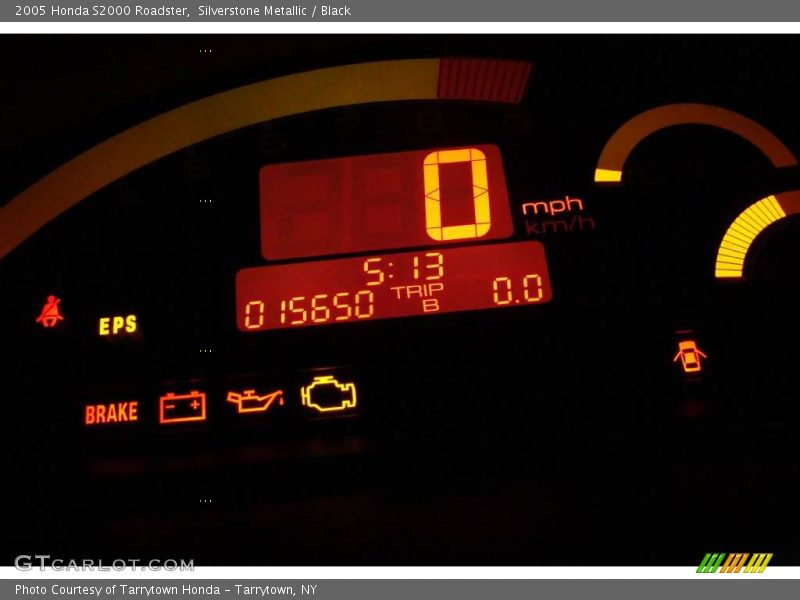 Silverstone Metallic / Black 2005 Honda S2000 Roadster