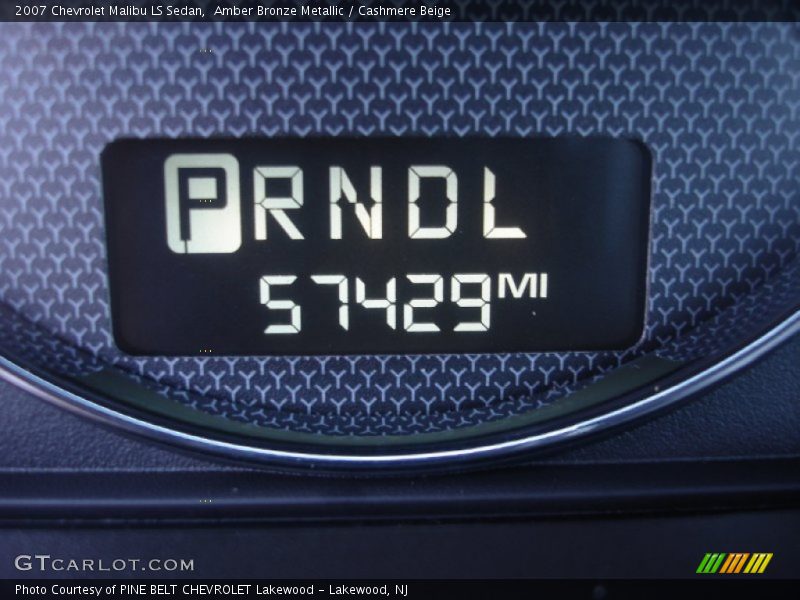 Amber Bronze Metallic / Cashmere Beige 2007 Chevrolet Malibu LS Sedan