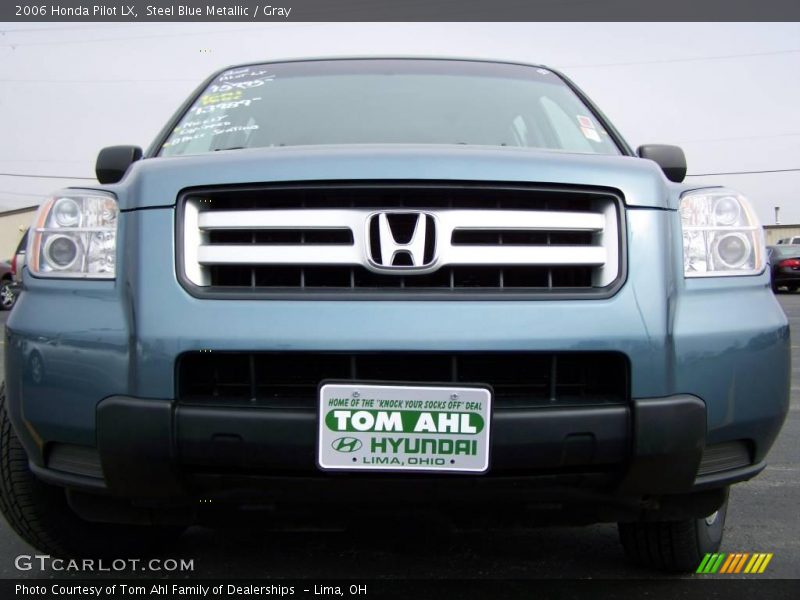 Steel Blue Metallic / Gray 2006 Honda Pilot LX