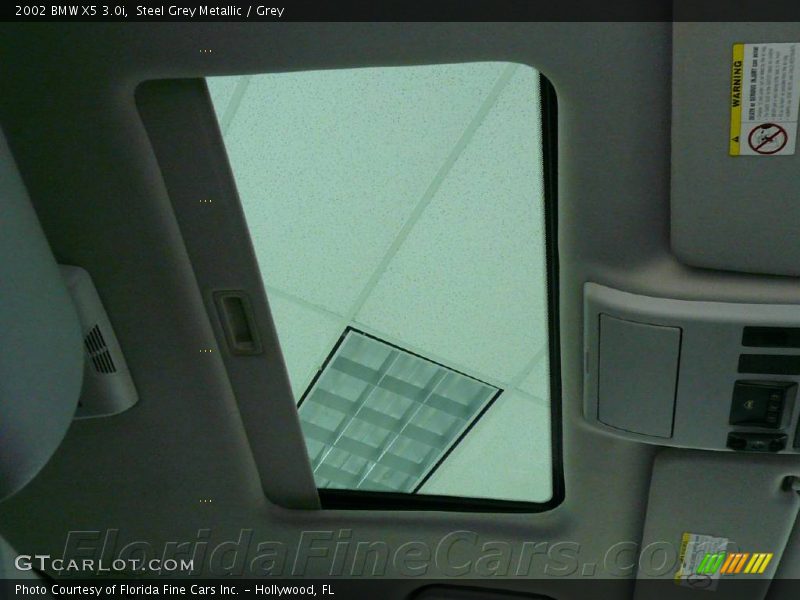 Steel Grey Metallic / Grey 2002 BMW X5 3.0i