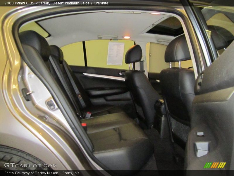 Desert Platinum Beige / Graphite 2008 Infiniti G 35 x Sedan