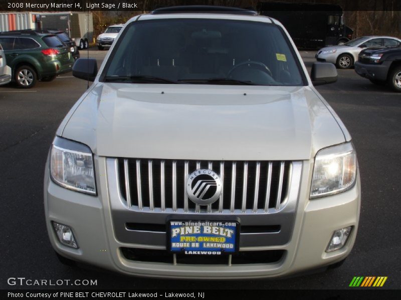 Light Sage / Black 2008 Mercury Mariner I4