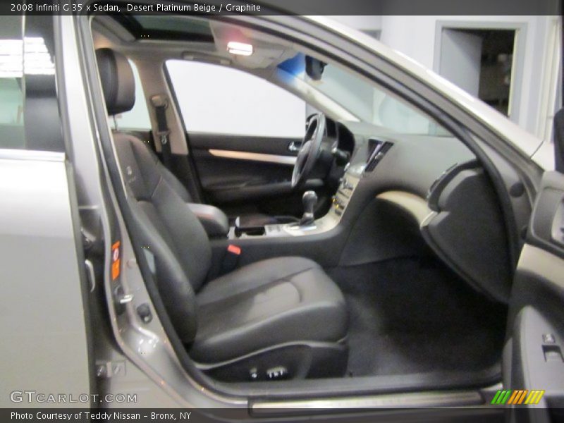 Desert Platinum Beige / Graphite 2008 Infiniti G 35 x Sedan