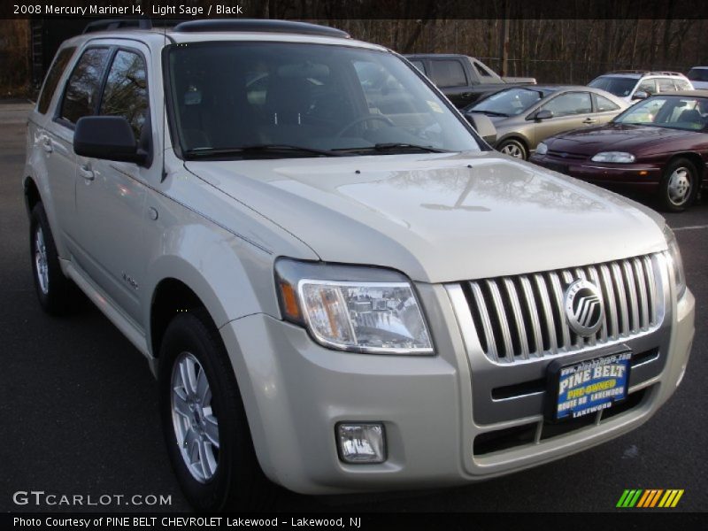 Light Sage / Black 2008 Mercury Mariner I4