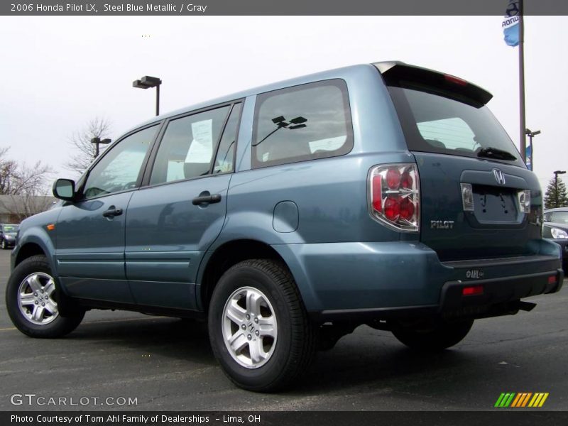 Steel Blue Metallic / Gray 2006 Honda Pilot LX