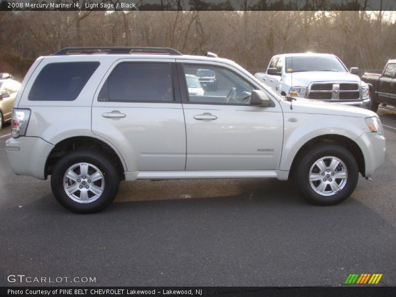Light Sage / Black 2008 Mercury Mariner I4