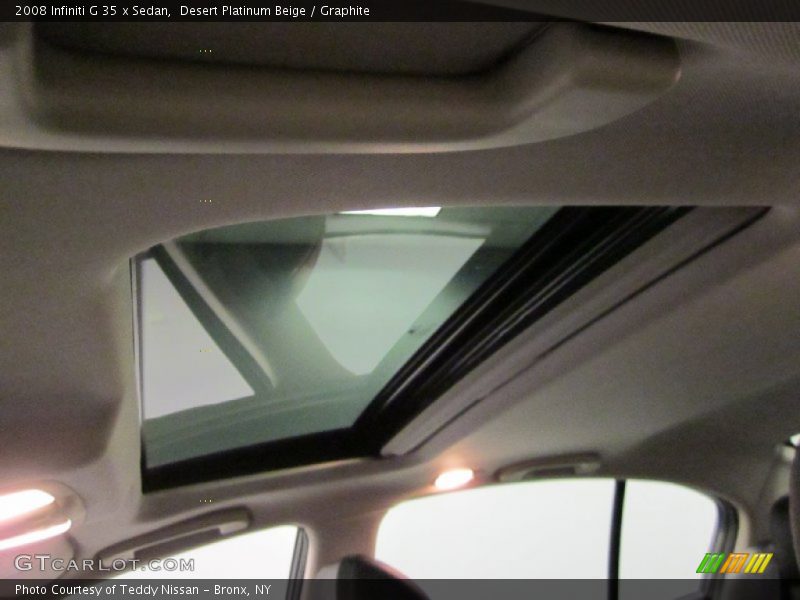 Desert Platinum Beige / Graphite 2008 Infiniti G 35 x Sedan