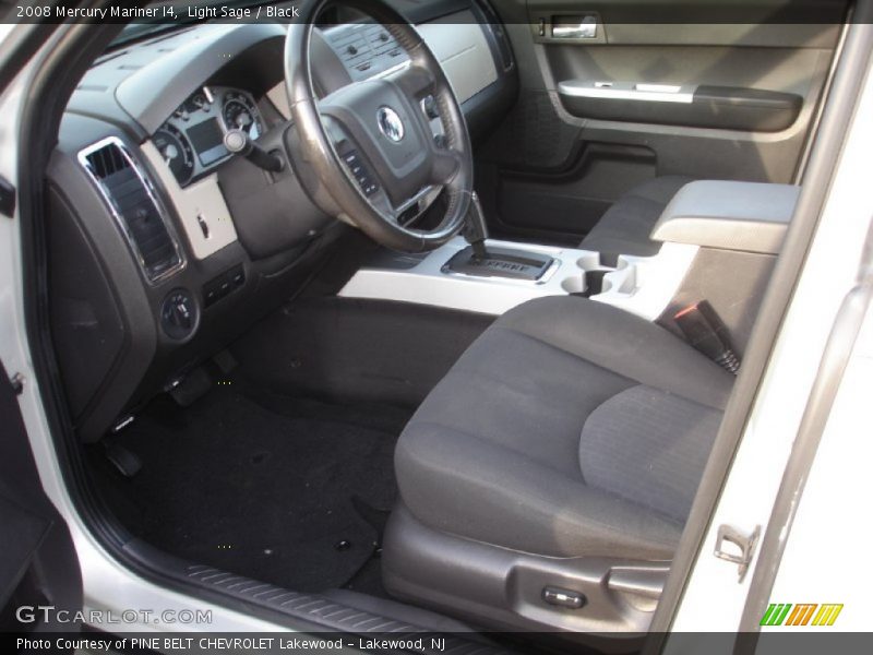  2008 Mariner I4 Black Interior