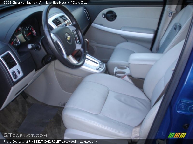 Navy Blue Metallic / Dark Gray 2008 Chevrolet Equinox LT