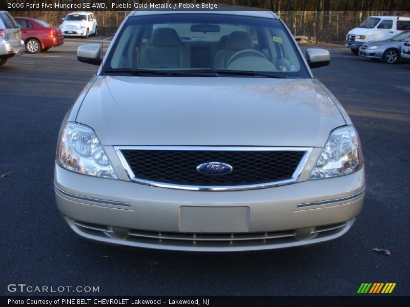 Pueblo Gold Metallic / Pebble Beige 2006 Ford Five Hundred SE AWD