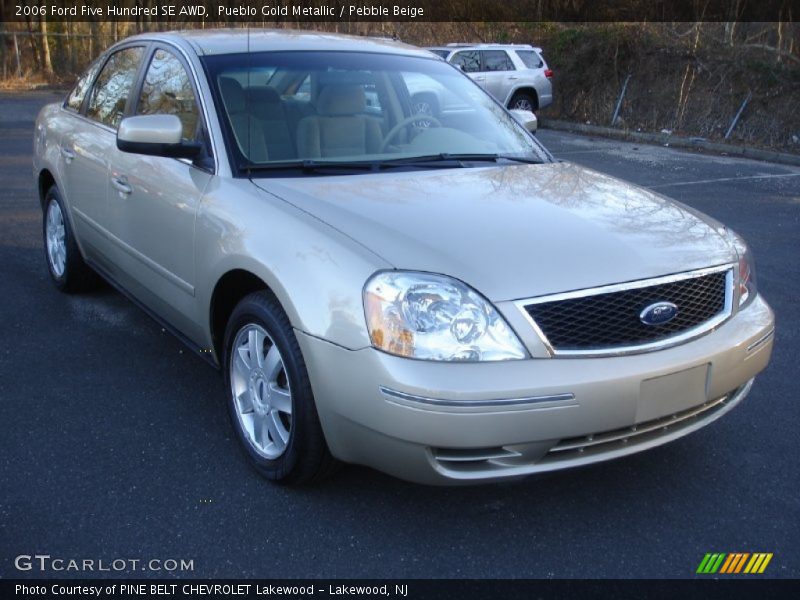 Pueblo Gold Metallic / Pebble Beige 2006 Ford Five Hundred SE AWD